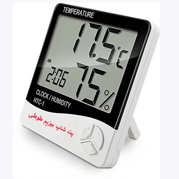 دماسنج و رطوبت سنج دیجیتالی HTC