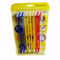 مسواک دو سر سگ و گربه