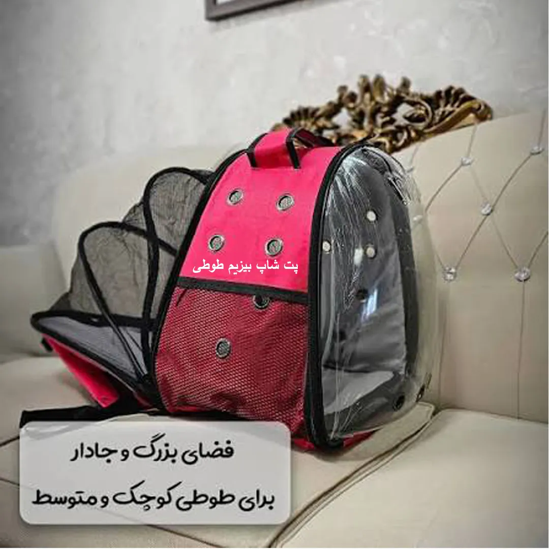 کوله پشتی حمل سگ پارک دار
